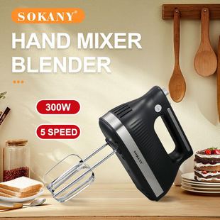 Cross-Border Sokany6632 Egg Beater Household Electric Baking Handheld Egg Beater Cream Cake Mixer