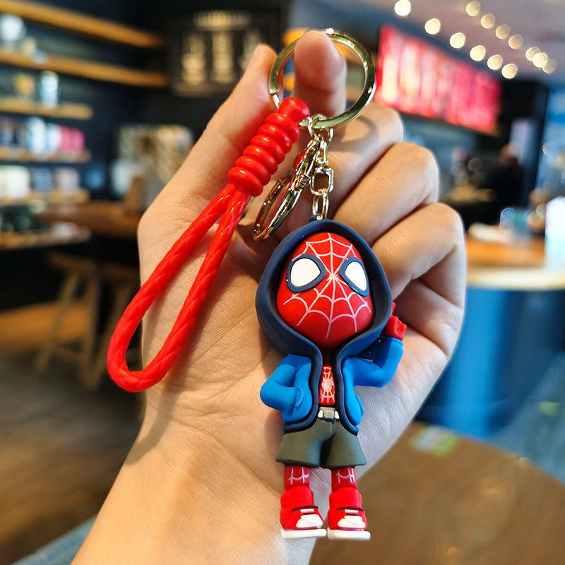 Chaqueta explosiva Spider-Man compilación de marvel llavero muñeca máquina de comercio exterior regalo de mano pequeño regalo image 18