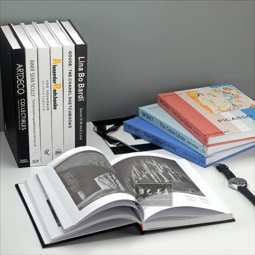 Real book model room decoration book model room books coffee table study room bookcase ornaments photo props magazine decoration book