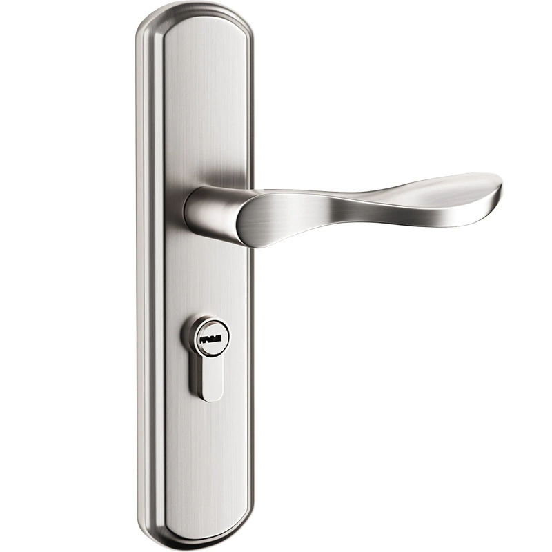 Universal lock for home use, handle, collision protection