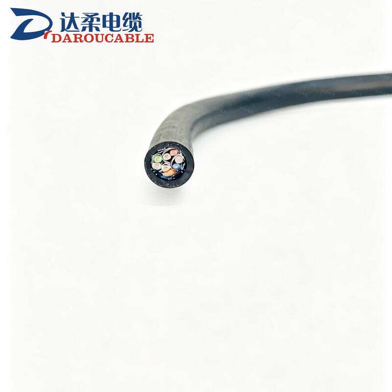 Servo Ethernet double shielded industrial network cable Gigabit super five/six/seven flexible drag chain network cable