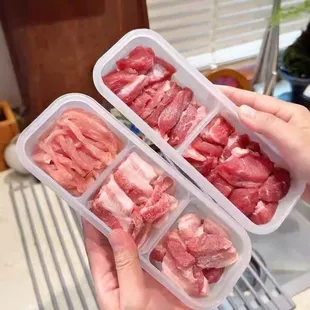 Узкие контейнеры для хранения и заморозки продуктов