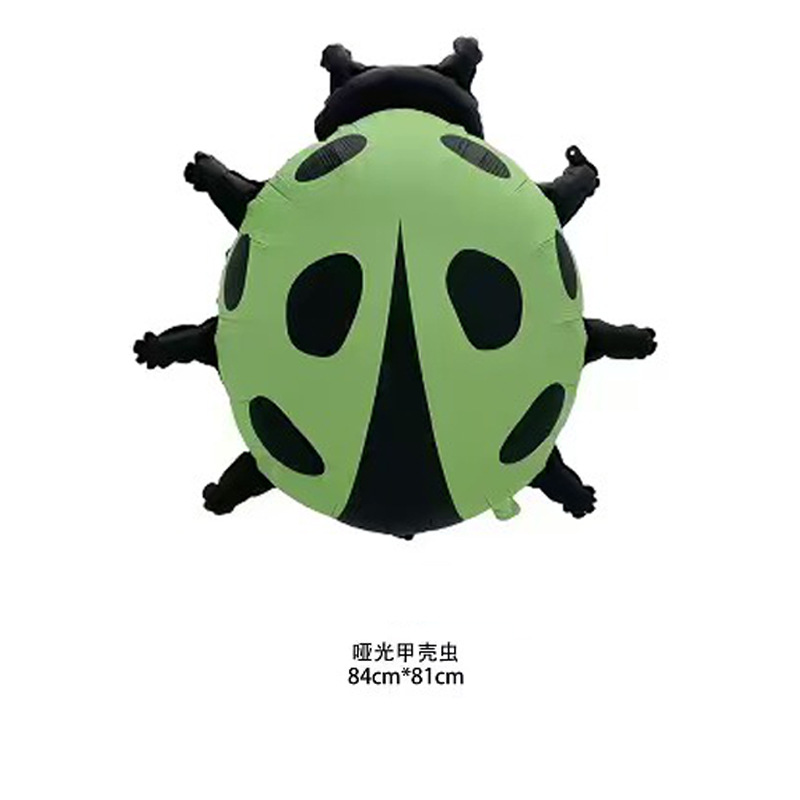 Globo de aluminio con mariposa grande y abeja mini, decoración de primavera con tema de insectos