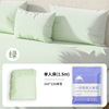 [green] single fitted sheet independent bag