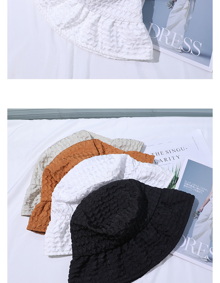 solid color foldable fisherman hat nihaostyles wholesale clothing NSKJM104123