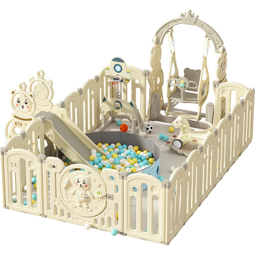 Multifunctional Baby Game Fence Swing Infant Protection Fence Ground Crawling Children Indoor Home Use Safety Barrier
