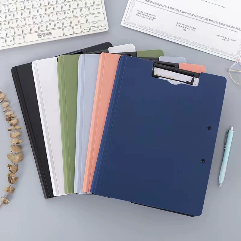 Оптовая Продажа с фабрики A4 Ретро Папка Горизонтальный Вертикальный двойной зажим три стиля дополнительных студенческих хранения канцелярских принадлежностей