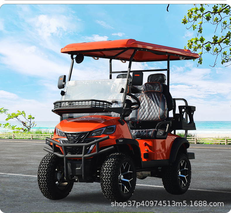 Electric Golf Cart, Sightseeing Car, Scenic Area Viewing Car, Factory Park Shuttle Bus, Beach Car, Four-Wheel Patrol Car