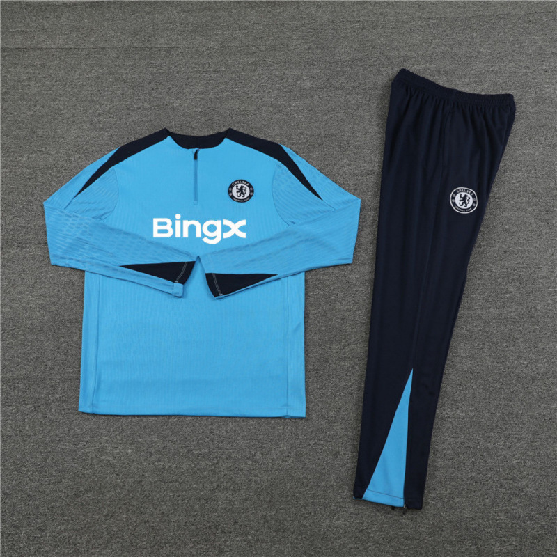 Jugadores fanáticos trajes de entrenamiento de mangas largas Real Madrid trajes de adultos Barcelona Arsenal camiseta de medio tracción Manchester City Juve image 46