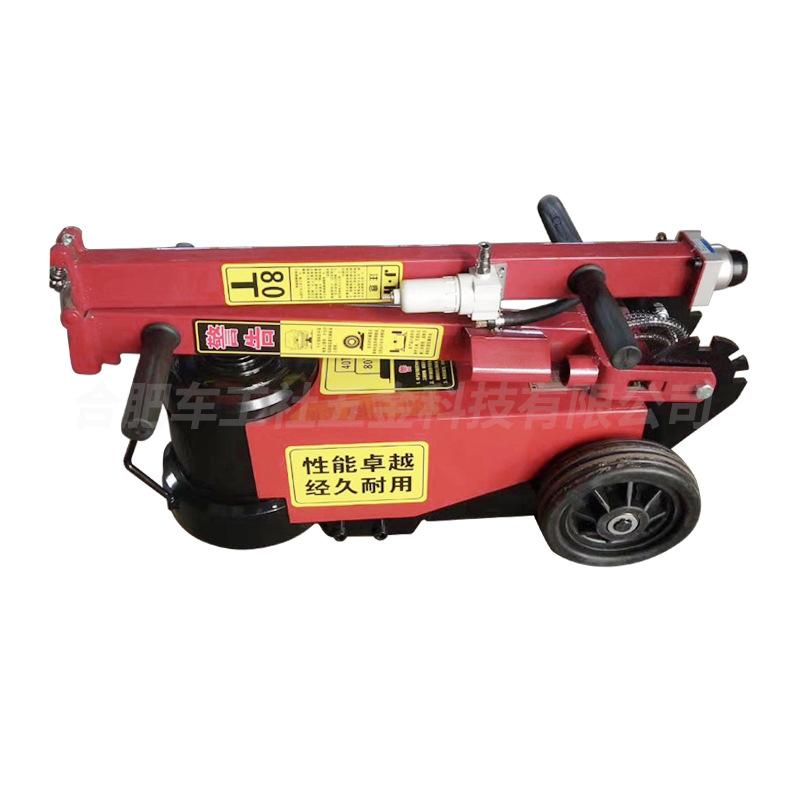 Jack neumático camión camión de reparación de automóviles plegable hidráulico horizontal 80t 100t 120T Jack