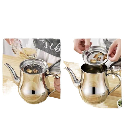 滤网油壶不锈钢油壶家用防漏安士壶倒油瓶调味瓶罐厨房装油罐