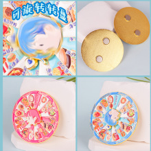 可旋转金属冰箱贴磁吸情侣新颖趣味盲选吃什么美食创新文创工艺品