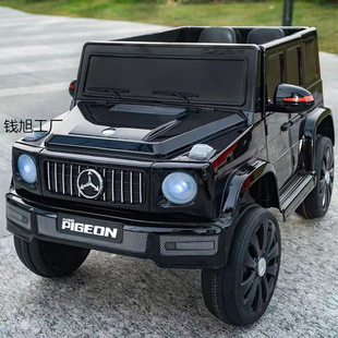Big baby children's electric car four-wheel remote control can ride children's off-road stroller baby toy car can ride people