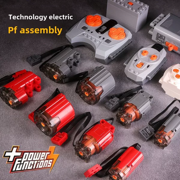 Compatible with Small Pf Power Modification Kits, Black and Red High-Speed Motors, App Remote Control Lithium Battery Receivers
