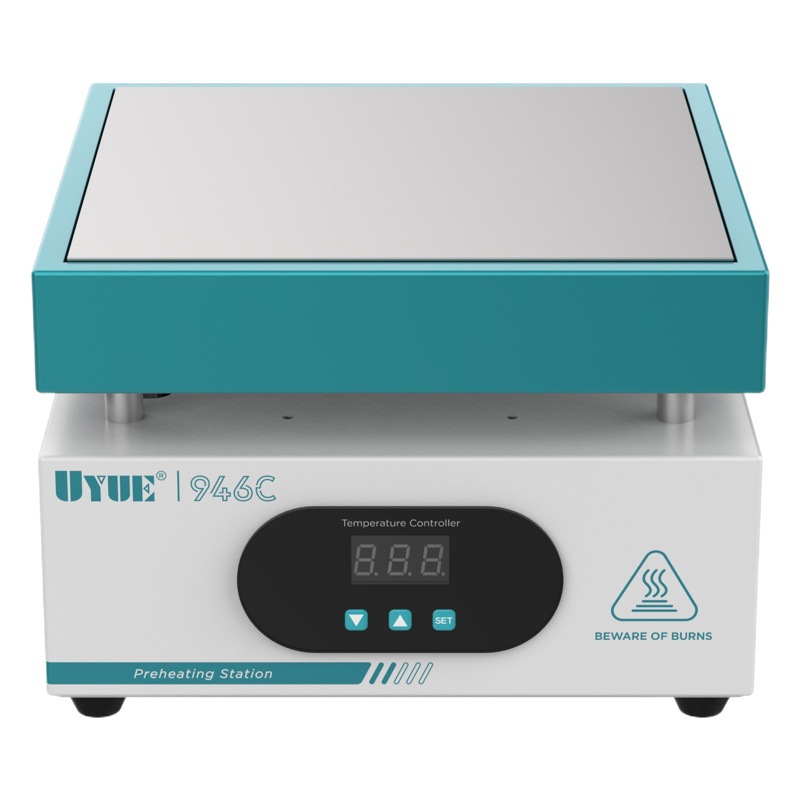 UYUE 946C mesa de calefacción placa caliente electrónica reparación plataforma de precalentamiento parche PCB calefacción teléfono móvil pantalla táctil LCD