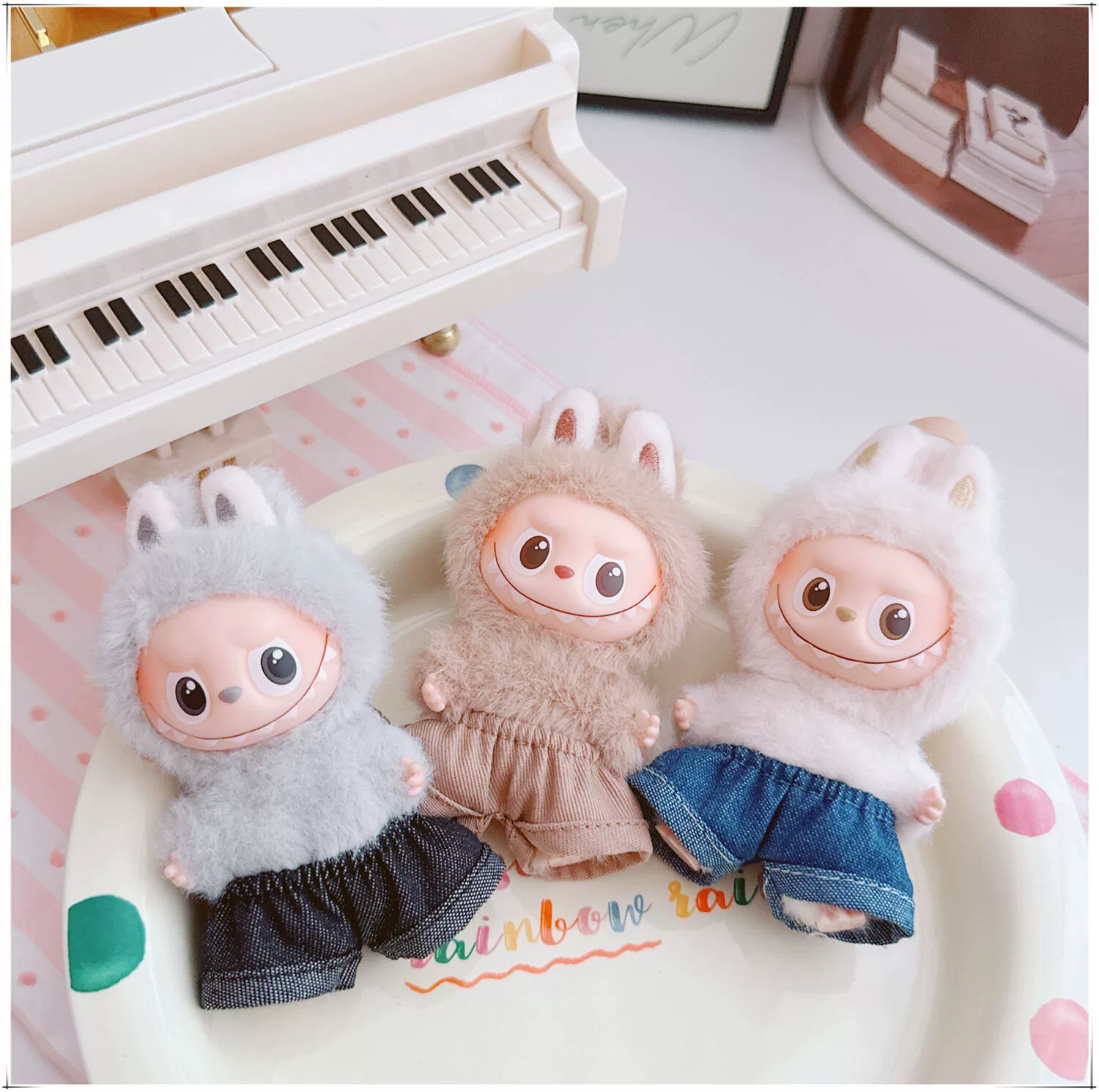 Set, jeans, changeable doll, children's clothing