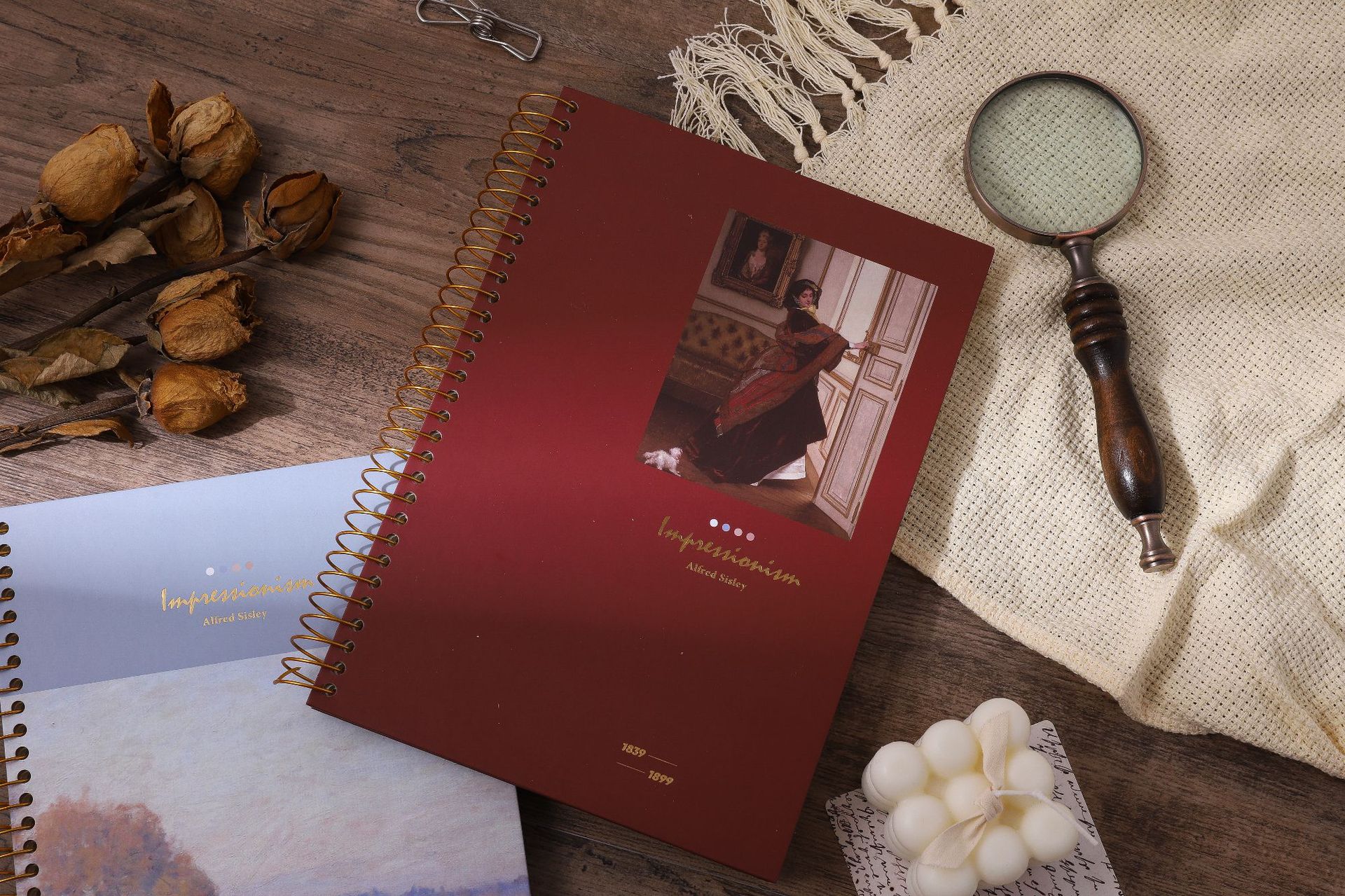 5347     16K横线线圈本（海岸小镇的傍晚）  (1