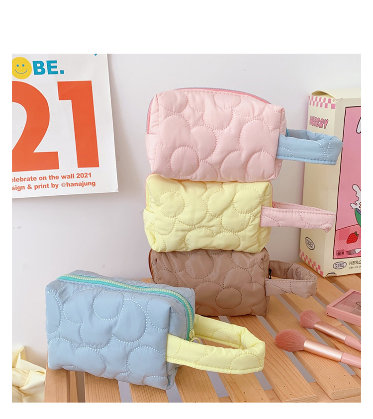 55g Weight Storage Bag Storage & Cleaning Bulk Quantity Polyester Material Solid Color, Flower Pattern Fashion Style Fashion Solid Color Flower Polyester Storage Bag 1 Piece