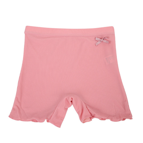 Women's Anti-Slip Underwear Leggings Breathable and Comfortable with Bowknot, Solid Color, Women's Straight Leggings, Elastic Four-Corner Underwear for New Products