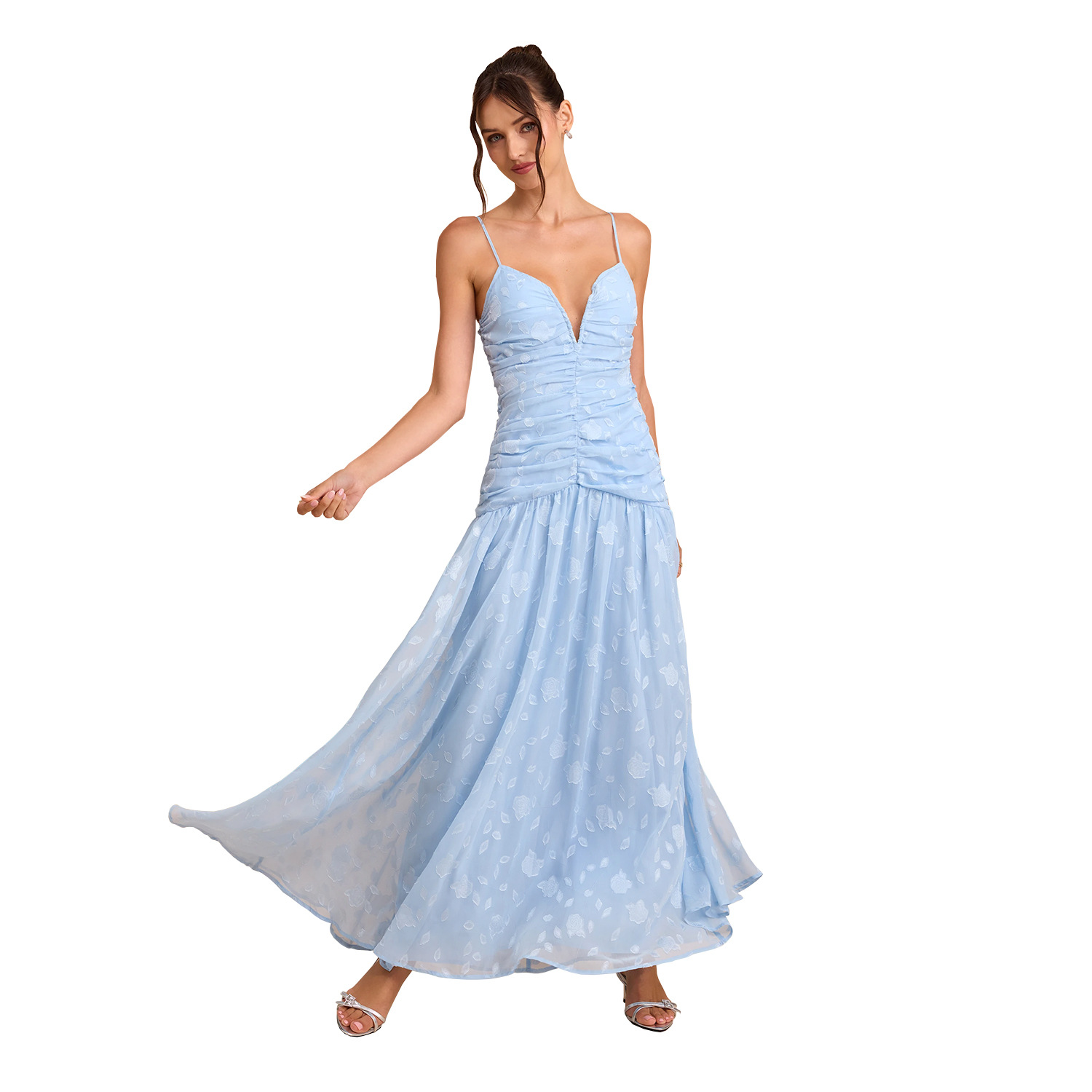 C7749 Aliexpress transfronterizo Amazon 2026 nuevo vestido de vacaciones de estilo francés de flores elegante