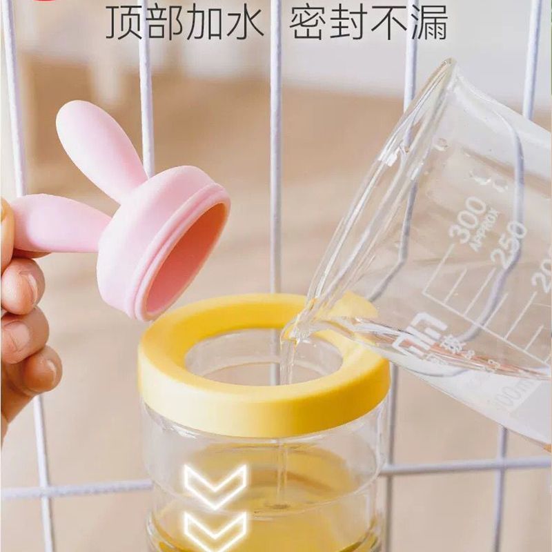 狗狗挂式饮水器不湿嘴悬挂式小狗水壶狗喝水喂水器挂笼子宠物用品|undefined