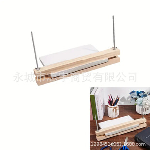 Wooden Book Press Wooden Book Stapler Advanced Wooden Binding Tool suit