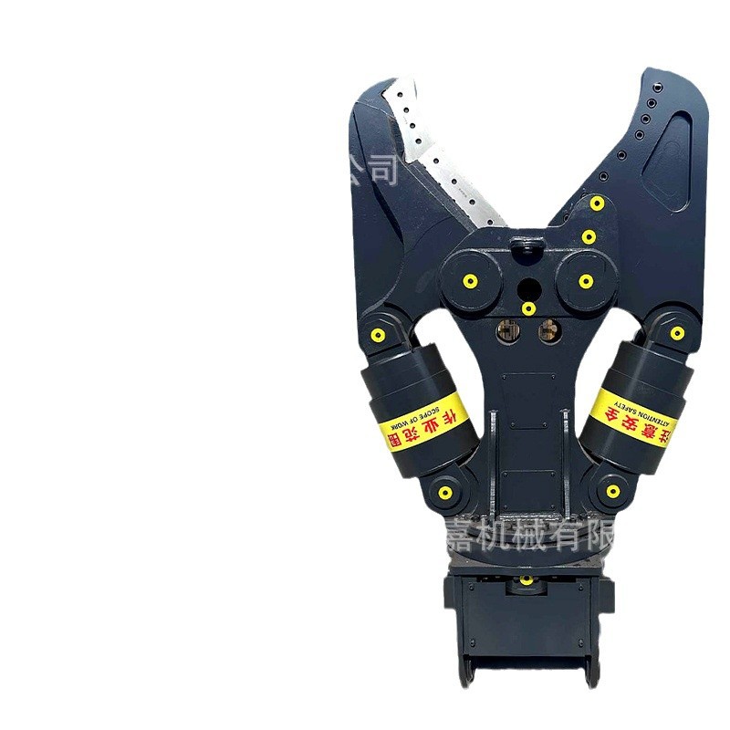 máquina de excavadora de un solo cilindro máquina de corte hidráulica de corte de acero residual procesamiento de corte de bambú cortadora de bambú cortadora de bambú