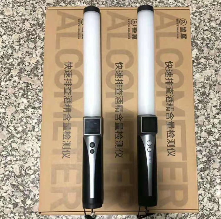 警翼酒精测试仪A3检测仪吹气式查酒驾高精度专用指挥棒式测酒器A1