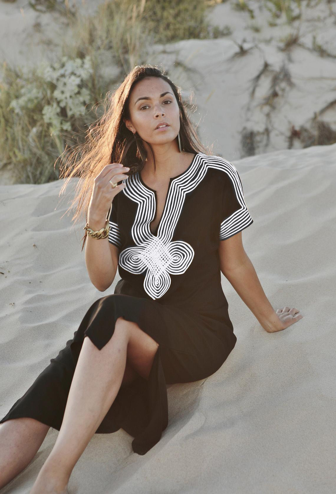 Nueva Falda Larga Bordada De Cuerda De Algodón, Ropa De Protección Solar Para La Playa, Traje De Baño, Blusa display picture 4