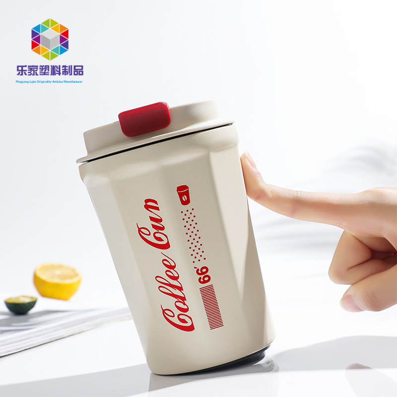 12oz Coke Cup Creative Anti-dumping Thermos Cup Vacuum Insulation Cold Coffee Cup Student Fashion Cup 12oz Coke Cup Creative Anti-dumping Thermos Cup Vacuum Insulation Cold Coffee Cup Student Fashion Cup