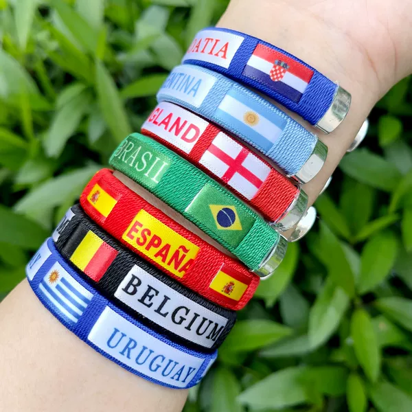 2026 United States, Canada, and Mexico World Cup Bracelet Fan Souvenir Cheering Props Bracelet Gift Promotional Item