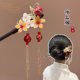 Girls' Hairpin Antique Children's Hairpin New Chinese Hanfu Hairpin Horse-faced Skirt Hanfu Walking Tassel National Style Headwear