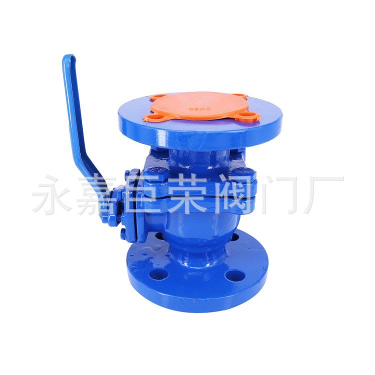 Q41F46-16C DN15 法兰式衬氟球阀 铸钢球阀水蒸气