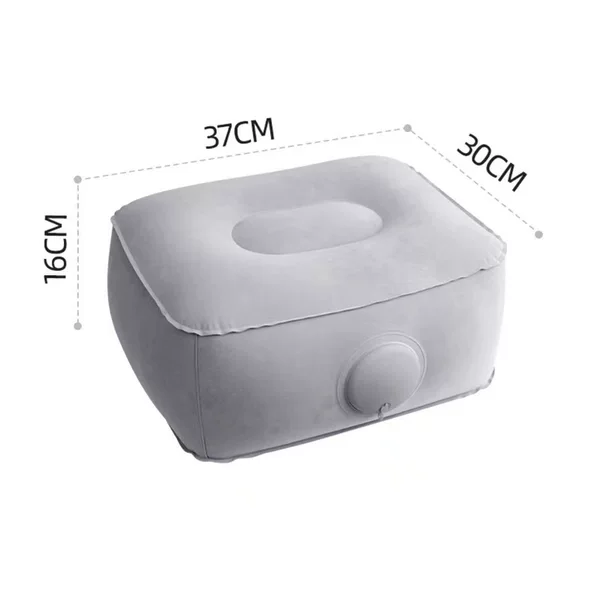 Inflatable Foot Mat Concert Elefying Mat Plane Sleeping Long-distance Train Foot Pad Foot Pedaling Portable Foot Stool