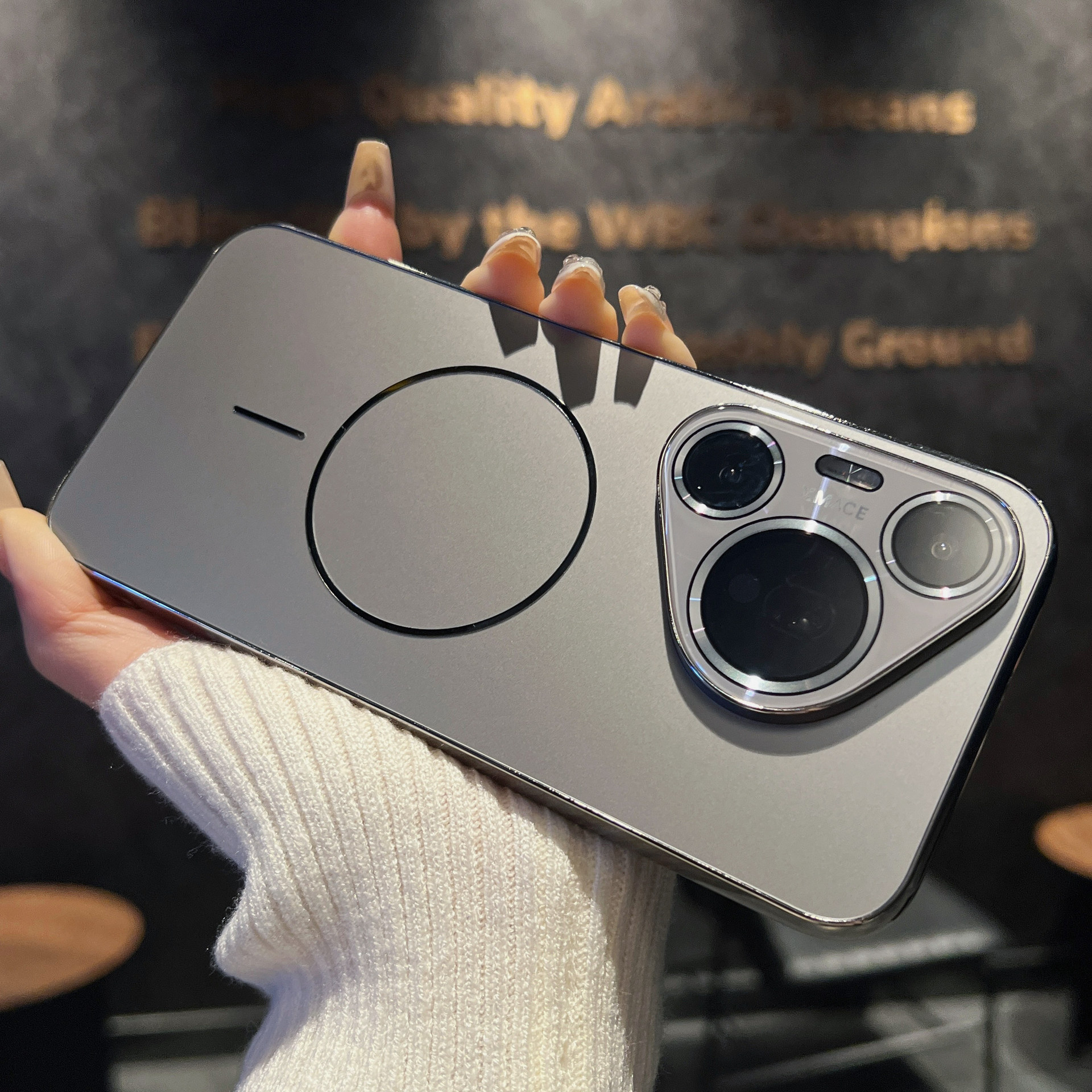 Titanium Gray [Thin Magnetic Circle]