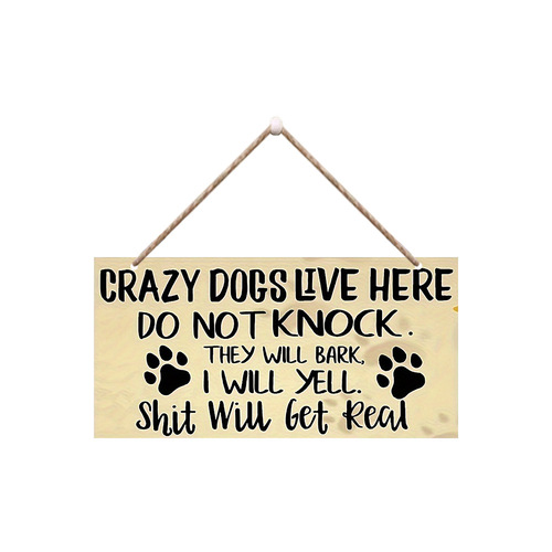 Pet supplies dog bed hanging decorations kennel decorative door sign plaque wooden pet memorial slogan hanging tag
