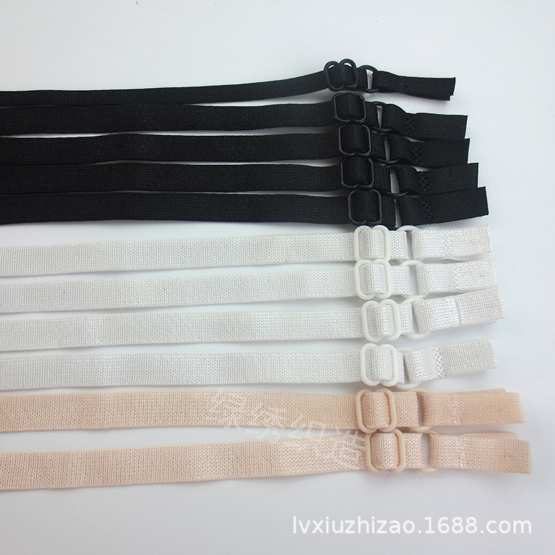 文胸肩带成品可调节内衣吊带弹力光面光丝现货弹力调节高弹力