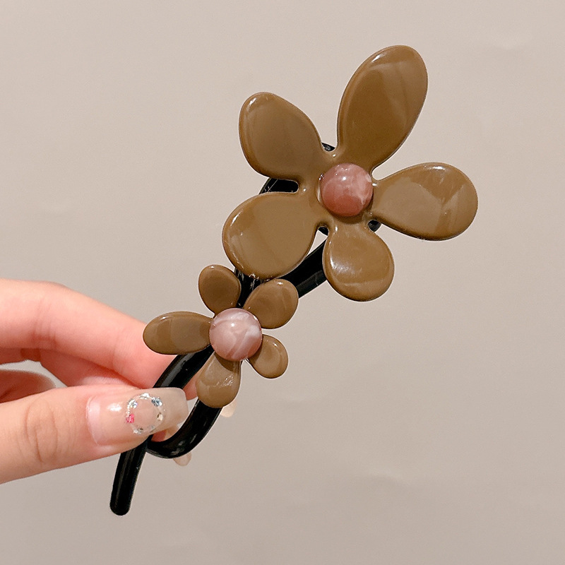 女性用のかわいい布製ヘアピン、後頭部用の高級ヘアピン、大きなワンラインのカモノハシクリップ、ヘアピンとヘッドバンド|undefined