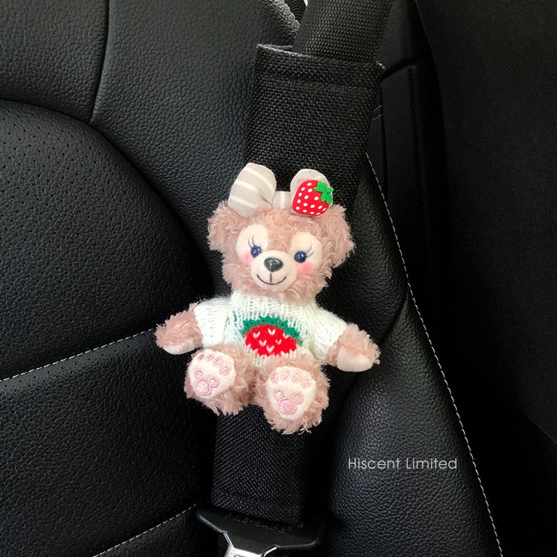 Funda Protectora de Felpa para Cinturón de Seguridad de Auto Decorativa