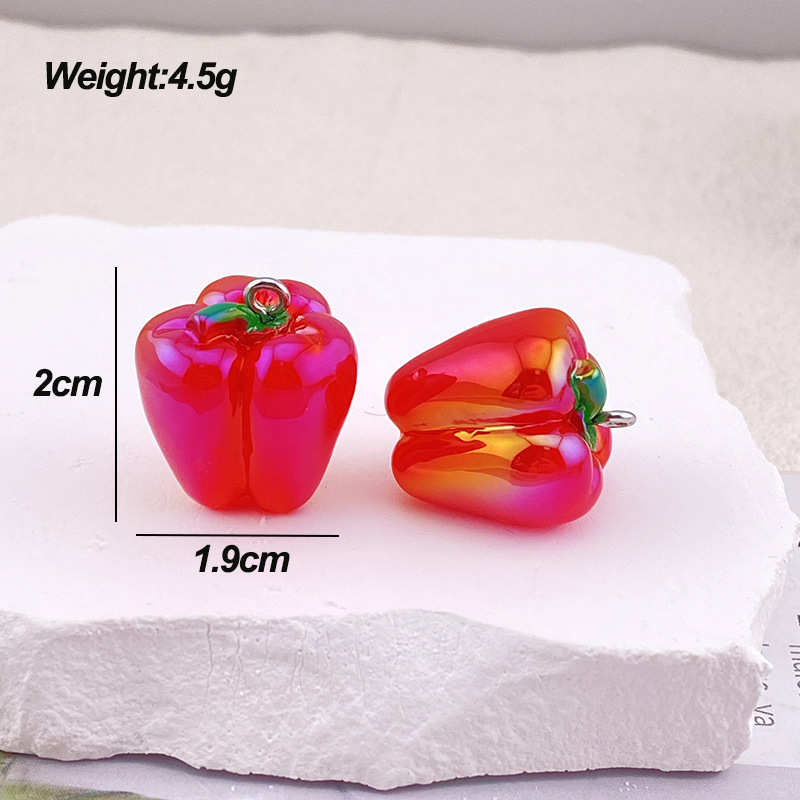 55g Weight Pendant Jewelry Making Type 31*20mm, 32*24mm Jewelry Making Size DIY Jewelry Accessories Classification 10 PCS/Package Quantity Resin Material Durian, Corn, Shrimp Pattern All Seasons Season Cute Style 10 PCS/Package 31*20mm 32*24mm Resin Durian Corn Shrimp Pendant 4