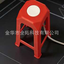 迷你红凳子适配苹果手表充电座 Mini Red Stool Watch Stand169
