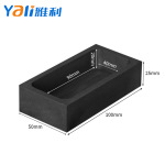 高纯1公斤石墨油槽无气孔耐腐蚀耐高温石墨磨具工厂直销批发石墨