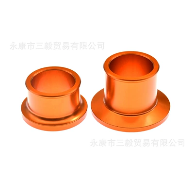 Aluminum Alloy Modification Parts, Bee — Motorcycle wheel hub - polar-queen-spacer-orange