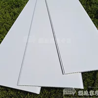 30cm Широкая чисто-белая потолочная панель из ПВХ с длинными полосами для кухни, ванной комнаты и балкона. Инженерная пластиковая потолочная панель для самостоятельной установки.