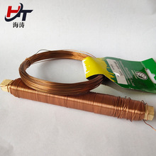 厂家大量供应捆绑PE包塑丝 PVC衣架包胶涂塑丝 小盘园林塑料铁丝