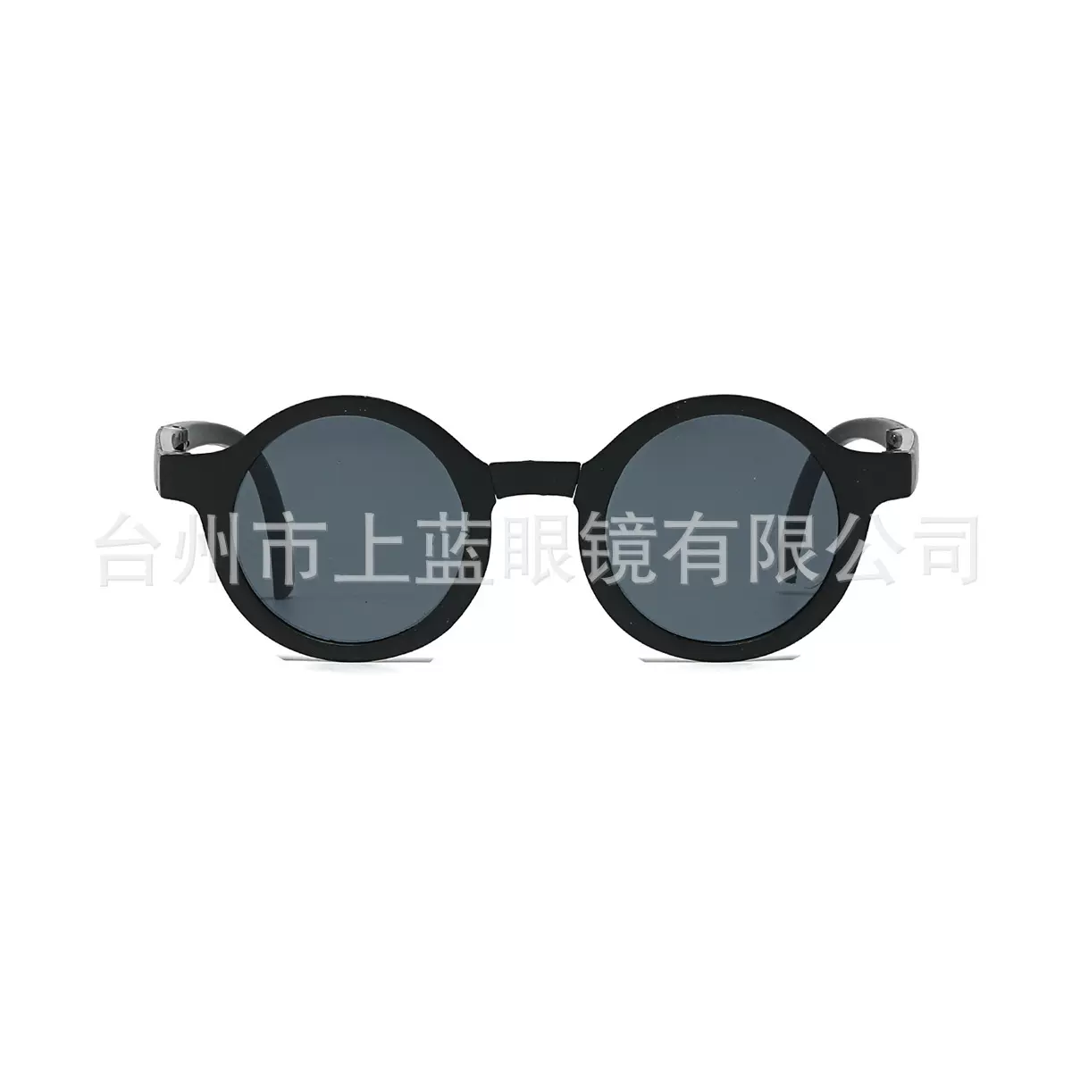 新款糖果色儿童太阳眼镜遮阳复古圆框儿童墨镜宝宝凹造型折叠眼镜