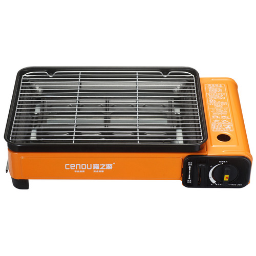 Portable Outdoor Gas Grill Liquid Gas BBQ Rost Pit Home Courtyard BBQ Outdoor Korean Grill