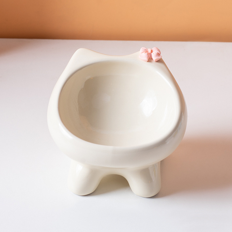 Cerámica no oscura barbilla gato tazón de comida para gatos tazón de agua de boca inclinada tazón de comida para gatos tazón de comida para perros tazón de comida para gatos tazón de comida para gatos tazón de gato