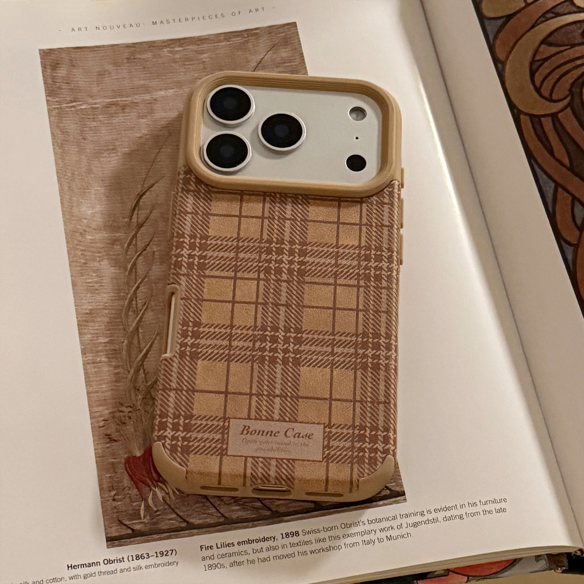 Britische Lederhülle, passend für iPhone 16, Fruit 17 Pro Max, 15 Vintage Brown, 14 Shockproof, 13 Soft Case_voghion.com