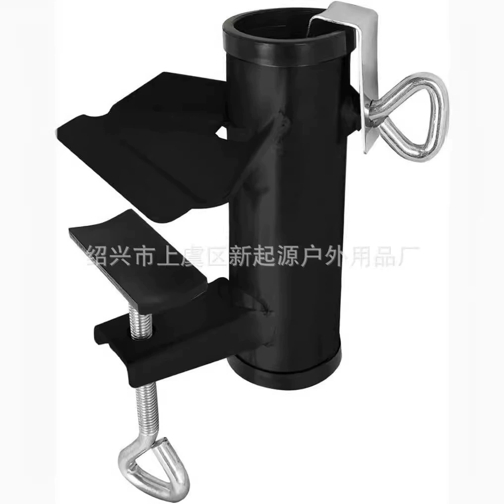 Трансграничная горячая Распродажа обновление зонта зажим Кронштейн Сверхмощный скамейка патио держатель зонта матовый черный